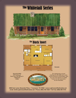 Whitetail Series: Buck Snort Floor Plan