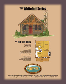 The Whitetail Series: The Button Buck Cabin Floor Plan