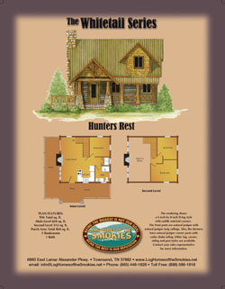 Whitetail Series: Hunters Rest Floor Plan