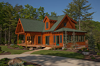 Log Homes of the Smokies